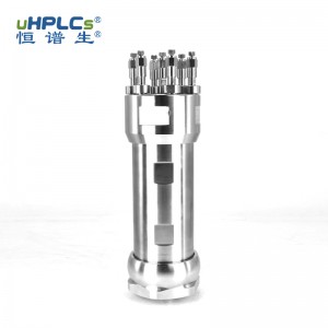 恒譜生液相色譜柱裝填裝置裝柱機(jī)勻漿罐配套一出一單接頭可定制，適用于柱管內(nèi)徑2.1#、3.0#、4.0#、4.6#、10#轉(zhuǎn)接頭