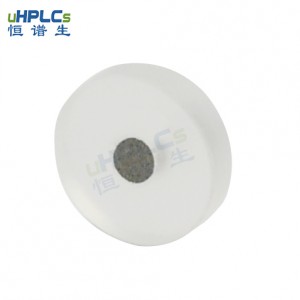 恒譜生超高壓PCTFE液相色譜耗材不銹鋼在線過濾器篩板，OD6.4*ID1.6*H1.6