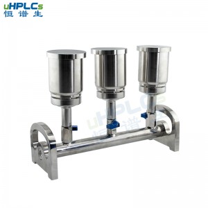 恒譜生316L不銹鋼三聯(lián)/六聯(lián)過濾器無菌過濾器醫(yī)藥實驗室水質(zhì)微生物檢測多聯(lián)過濾器