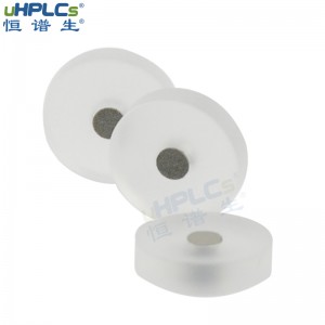 恒譜生超高壓PCTFE液相色譜耗材不銹鋼在線過(guò)濾器篩板，OD6.4*ID1.6*H1.6
